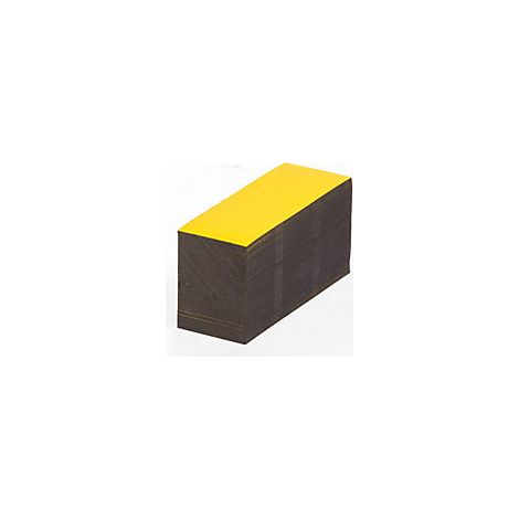 kaiserkraft  Targhetta magnetica per magazzino  giallo  alt x