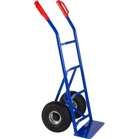 Bako Logistiksysteme Stahlrohr Stapelkarre 250kg Traglast Rollenlager Luft 2 PR 260x85mm (1/2)