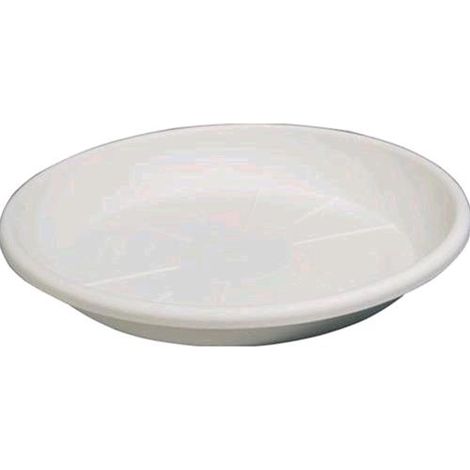 SOTTOVASO TONDO FESTONATO "BIANCO" (VASO Ø80CM) Ø76X6,5HCM (1/2)