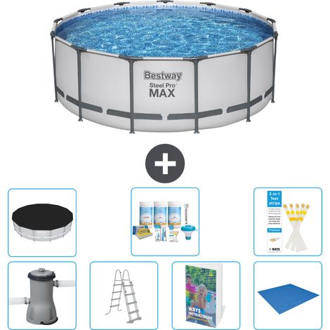 Bestway Steel Pro MAX Rund - 427x84 cm - 8-teilig S599