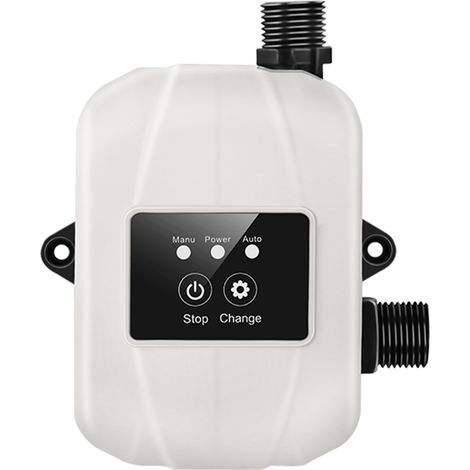 Surpresseur d'eau automatique 24 V pour douche domestique, silencieux, avec recirculation d'eau. Puissance maximale de 150 W, hauteur de refoulement de 28 m (92 pieds). Idéal pour arroseurs, douche, c (1/4)
