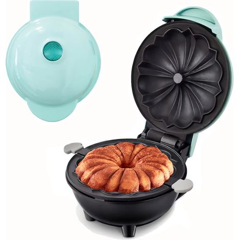 Machine à petits gâteaux domestique – Appareil multifonction pour petit-déjeuner, collations et repas légers – Design compact et couleur verte-lsw (1/2)