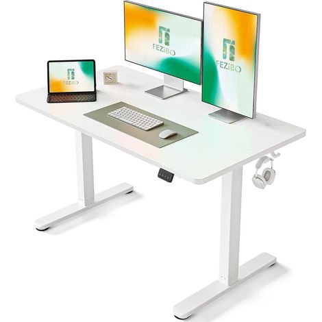Höhenverstellbarer Elektrischer Schreibtisch 120x60cm Memory-Steuerung (1/5)