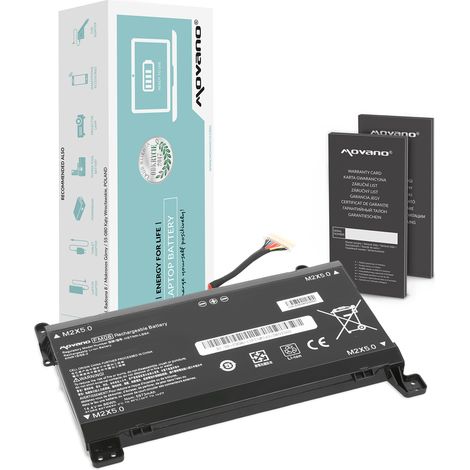 Batterie FM08 TPN-Q195 pour HP Omen 17-AN 12 broches (1/5)