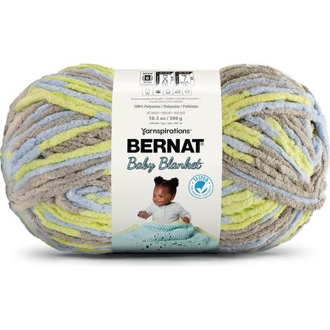 Couverture pour bébé BB Little Boy Dove Yarn – 1 paquet de 300 g – Polyester – 6 Super Bulky – 200 m – Tricot/Crochet (1/5)