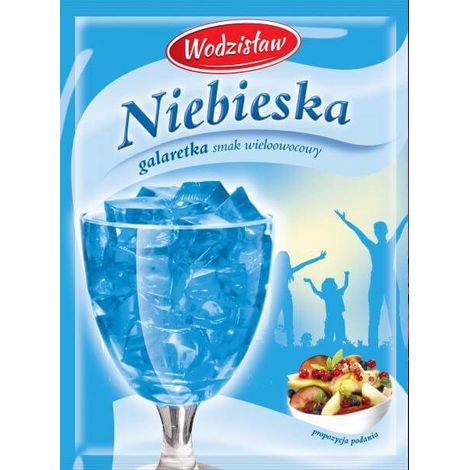 Wodzisław Blaue Gelee mit Mehrfruchtgeschmack 71 g
