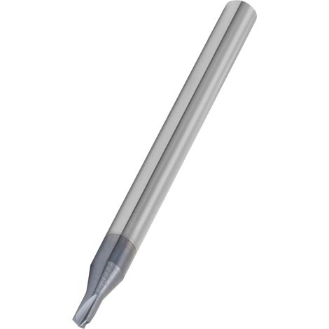 3-schneidiger Fasenfräser aus Wolframstahl, 120°, CNC-Fasenfräser, Werkzeug D2 x 120° x 50L (1/5)