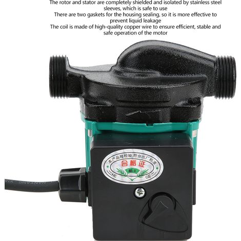 Pompe de surpression automatique ultra-silencieuse 220V 100W moteur fil de cuivre raccord 3/4 pouces (1/5)