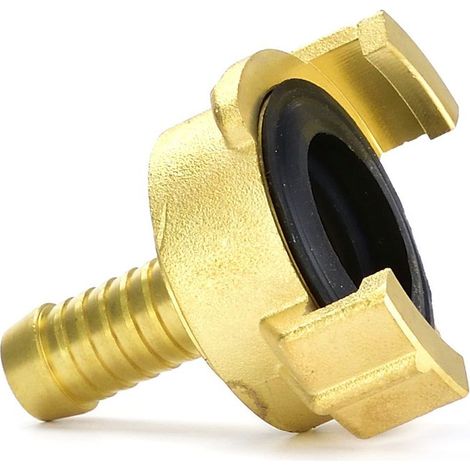 Attacco a griffe in ottone compatibile con Geka - girevole a 360° 1/2” (12/96) (1/3)