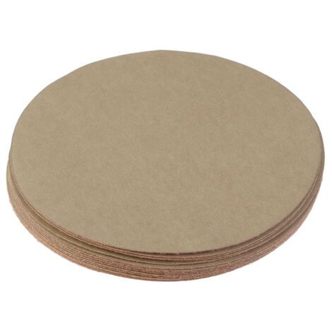 15 pièces de papier de verre rond de 5 pouces, grains 180, 400, 1500, 5000 et 10000 (10000)