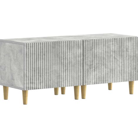 Mueble de TV Gris Hormigón Madera de ingeniería vidaXL (1/5)