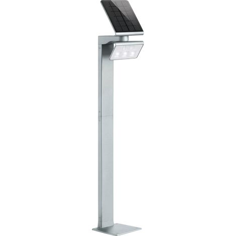 Lampadaire d'extérieur solaire avec détecteur de mouvements Steinel Xsolar GL-S 1.2 W argent A218111 (1/5)
