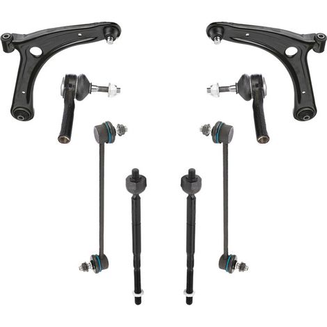 KIT BRACCIO OSCILLANTE 8 PEZZI COMPATIBILE CON JEEP COMPASS (MK49) 2.0 CRD 08.2006 - / Kit Sospensione Completo OE/OEM / Bracci Oscillanti + Testine Sterzo / Sostituzione Diretta OEM