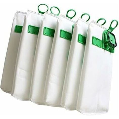 6er-Pack hocheffiziente Staubsaugerbeutel für Vorwerk VK140 VK150 FP140 Kobold (1/2)