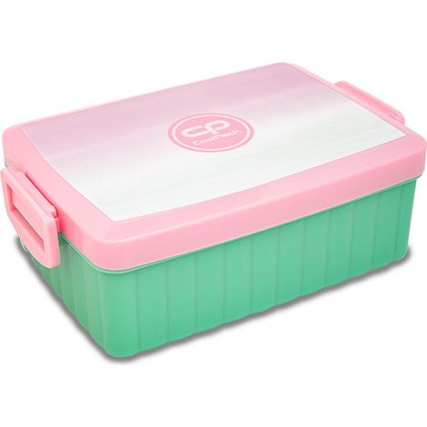 Lonchera Coolpack con diseño de fresa en degradado
