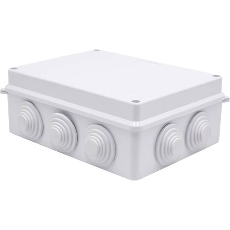 TRU COMPONENTS TC-RA 200x155x80 TC-10239056 Coffret d'installation plastique ABS blanc 1 pc(s) (1/4)