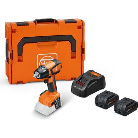 Fein Akku-Schlagschrauber ASCD 18-300 W2 AS Set / 2x 5,0 Ah Akku + Ladegerät in L-Boxx - 71151066000 (1/5)