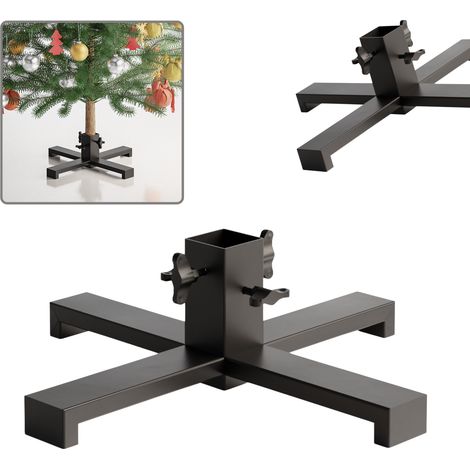 Soporte para árbol de Navidad, perfil de acero grande (1/5)