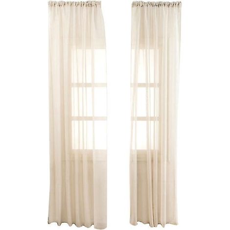 rideau transparent pour chambre à coucher ou salon (1/3)