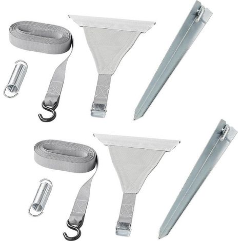 Kit darrimage de store 2x48m avec fixation par baguettes pour rail de store (1/5)