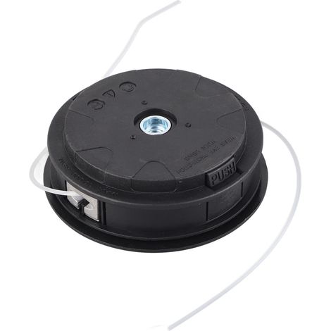 Tête de coupe-bordures en alliage d'aluminium et plastique, accessoire universel pour tondeuse à gazon et jardin. (1/5)