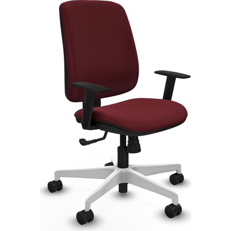 Chaise de bureau piqueras y crespo Alares ergonomique granate 120kg (1/2)