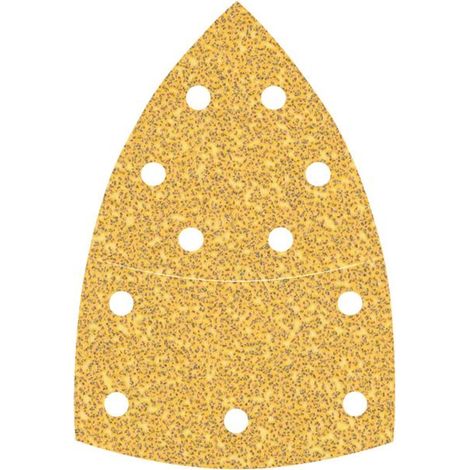 Bosch Accessories 2608901652 Schleifpapier für Multischleifer Körnung (num) 60 (L x B) 93 mm x 10 (1/5)