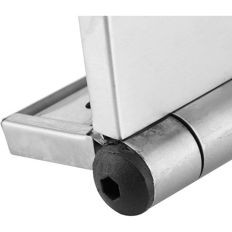 4 charnières à ressort en acier inoxydable à fermeture automatique pour armoire et penderie (1/5)