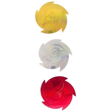1 Jeu pour Oiseaux Ornements Les Oiseaux Décors d'oiseaux Réfléchissants Fournitures pour Les Oiseaux L'animal De Compagnie 3 Pièces (1/5)