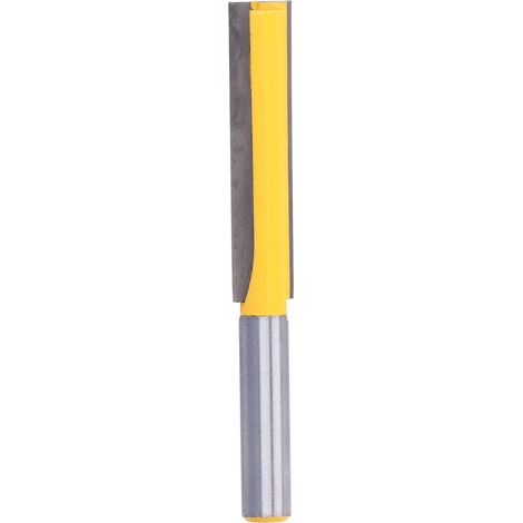 1/2 po fraise droite à queue ronde, outil de défonceuse en carbure pour menuiserie, fraisage de fond de bois, coupe précise et efficace (1/5)
