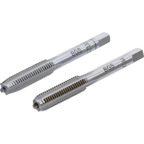 Pré-Tarauds et Filières M8 x 1,25 mm - 2 pcs - Acier Résistant - Filetage Précis et Durable, Pro - D-Work (1/5)