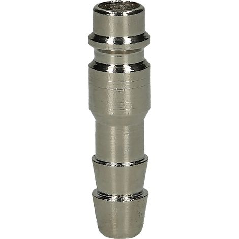 Raccord pneumatique en métal avec embout de tuyau, Ø 10 mm, 40 mm (1/5)