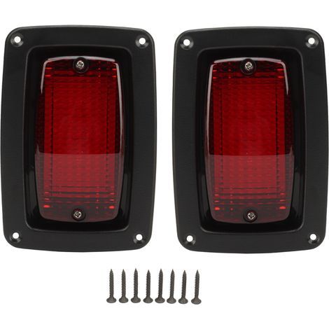 1 paire de feux arrière à LED 1017035 DC12V haute luminosité, aspect élégant, kit de remplacement pour voiturette de golf Club Car DS (1/5)