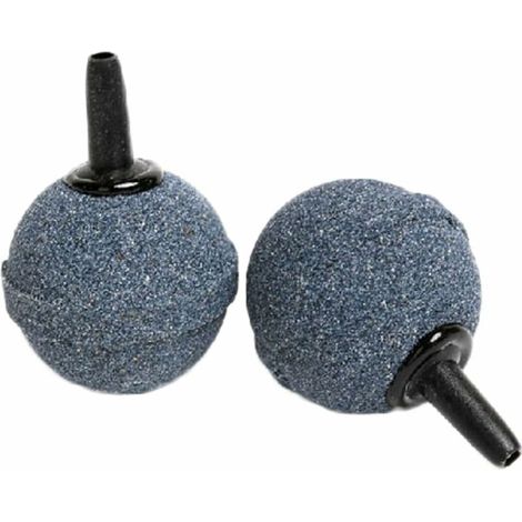 2X Pierre Boule Diffuseur d'air pour Pompe à Oxygène Machine à Bulle Aquarium Bassin (1/5)