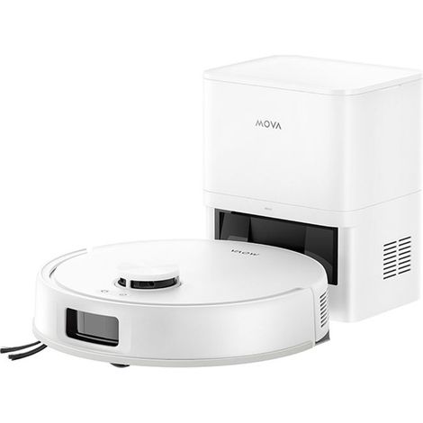 MOVA MVE20SPP. Tipo di contenitore della polvere: Senza sacchetto, Colore del prodotto: Bianco, Forma: Rotondo. Capacità del contenitore (aspirapolvere): 0,33 L, Funzioni della stazio... - E20SPROPLUS