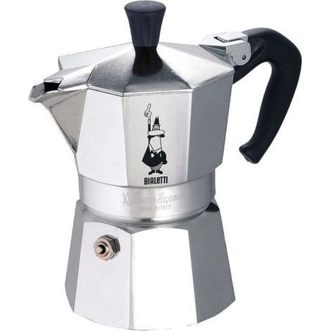 Cafetiere Italienne BIALETTI - Moka Express - Aluminium - 3 Tasses (1/2)