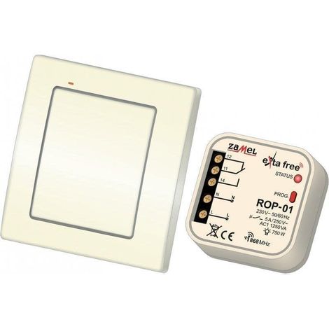 Conjunto de control Zamel sin cable 250 m alcance 5 A