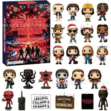 Calendrier de l'Avent Havsglas Tomte 2026 – Compte à rebours de Noël Little Tomte Stranger Things A (1/5)