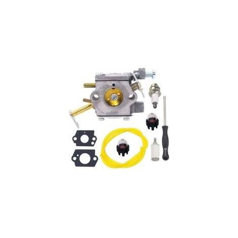 FENOPLASTICACarburateur 300981002 pour tronçonneuses 33 cm3 UT-10532 UT-10926 RY74003D, balais de charbon de rechange 000998271 (1/4)