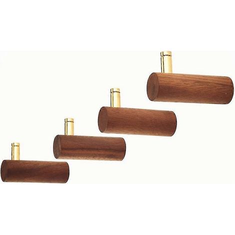 Lot de 4 manteaux à suspendre pour suspendre des vêtements, des robes, des chapeaux, des sacs à dos, etc. (1/5)