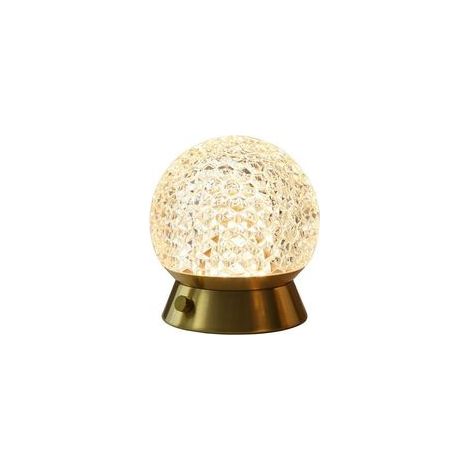 Lampe de table sans fil à piles rechargeables, LED à intensité variable, décoration intérieure – (1/5)