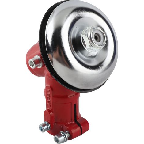 Cabezal de corte rojo para cortacésped con caja de engranajes, 26-9 dientes --Crezuo