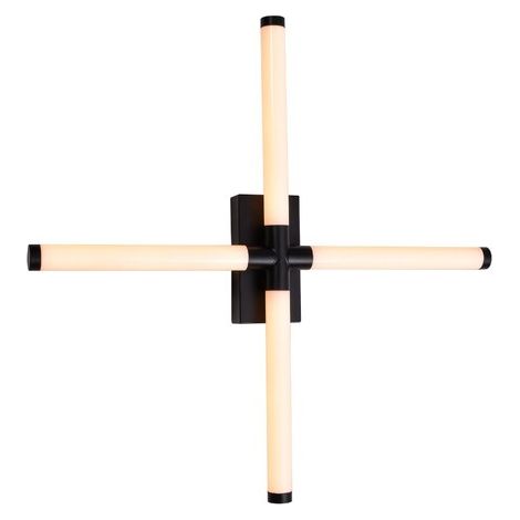 Applique bagno Rabalux Tilora LED 16W 4000K IP44 nero (1/5)