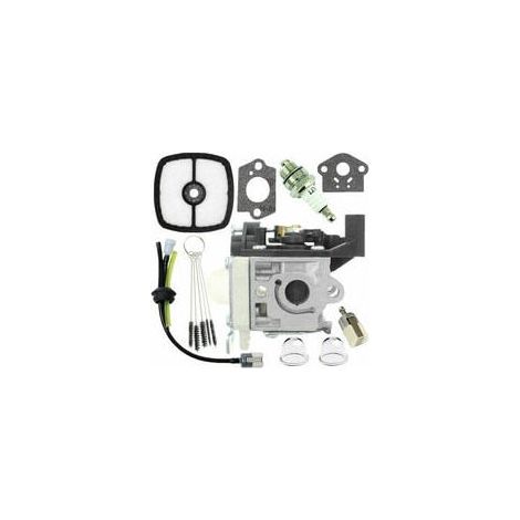 CARBURORTEUR CARB Reconstruction de tuyaux de Carburant et d'ampoules d'amorçage pour Zama RB-K94 Kit de carburateur Echo SRM-265 SRM-265ES Tondeleur (Color : Silver-1 Set Carburetor) (1/4)