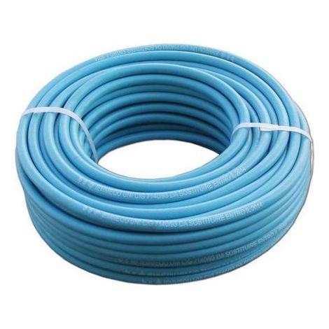 10 metri TUBO GAS GPL IN GOMMA BLU IMQ 8X13 mm PER BOMBOLA CUCINA BARBECUE