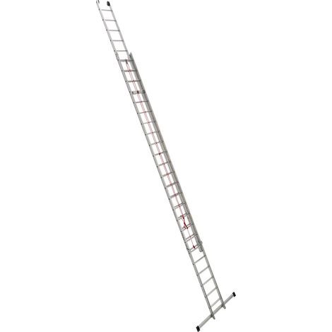 Euroline Premium 312 Seilzugleiter 2x24 Sprossen (1/3)