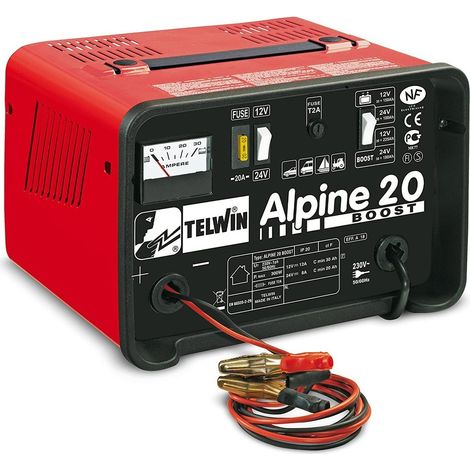 Caricabatteria auto portatile telwin alpine 20 boost tensione 12-24v carica batteria - Salone (1/2)