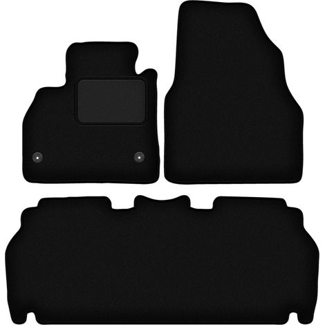 Tapis de sol en velours noir pour Renault Kangoo Express combivan (2021-) (1/5)