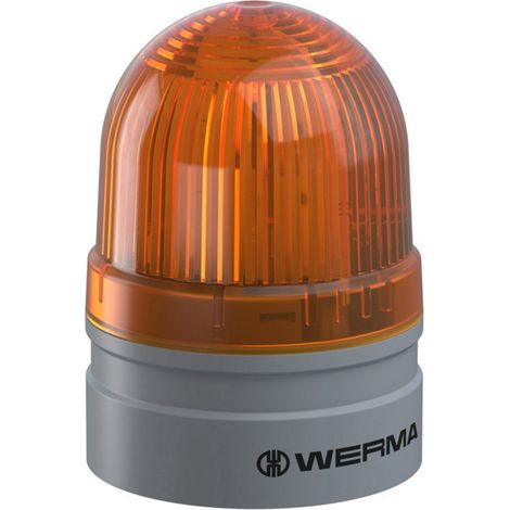 Werma Signaltechnik Signalleuchte  Mini TwinFLASH 115-230VAC YE 260.320.60  Gelb  230 V/AC