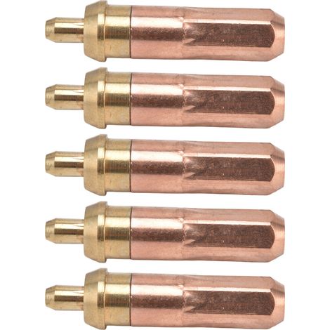 Jeu de 5 buses de coupe acétylène type anneau G01-300, taille 2 (1/5)